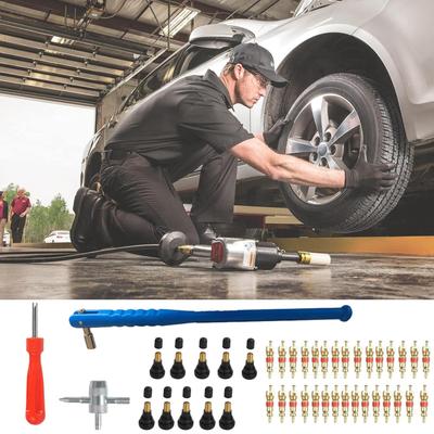 Valve Stem Installation Tool Wheel Core Repair Tools Vehicle Valve Remover Kit For Bike Motorcycle Car Truck SUV Automotive