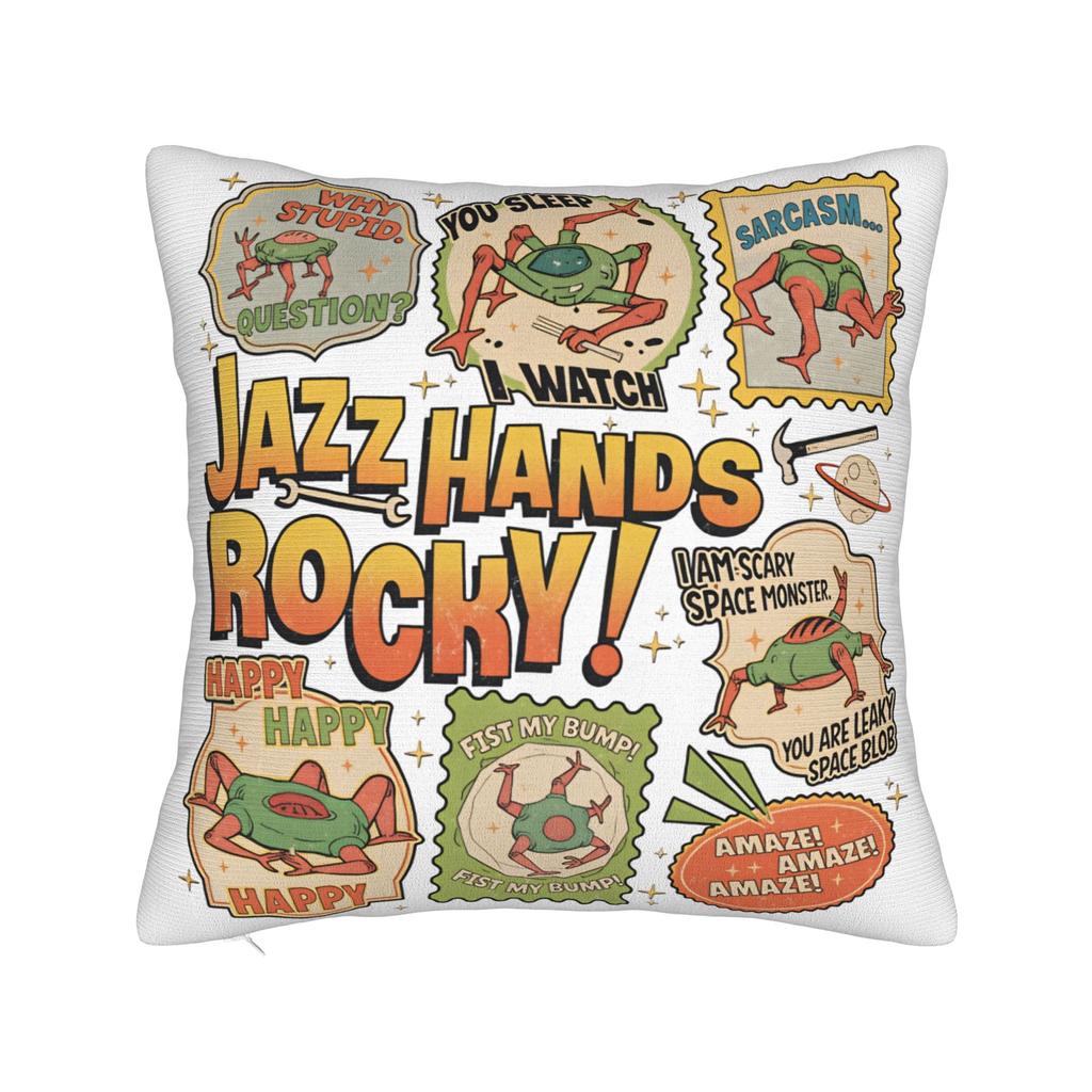 Printed Eridani-Rocky Project Hail Mary Ryland Grace Pillowcase Polyester Cushion Cover Decoration Book Pillow Case Cover Home