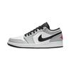 Jordan Air Jordan 1 Balance Low top Vintage Basketball Shoes Unisex Black Pink DC0774-101(Team282-)