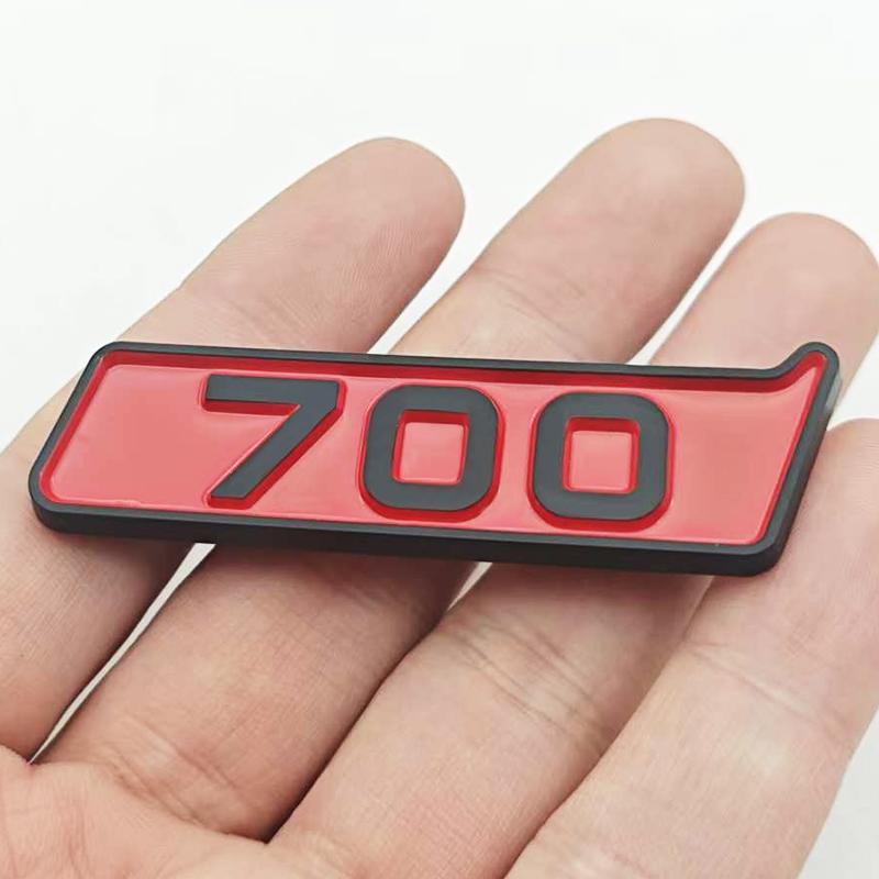 

3D ABS Car Fender Side Accessories Logo 700 Sticker Badge Sticker Decals For Mercedes Benz AMG BITURBO 700 BRABUS Auto Styling красный черный