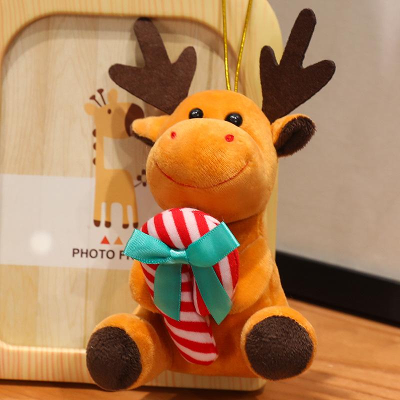 Santa Plush Christmas Toys Elk Dolls Snowman Elf Decoration Christmas Gifts