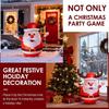 Aufblasbarer PVC-Weihnachtsmann Wackelfigur Ringwurfspiel & Festival-Dekoration