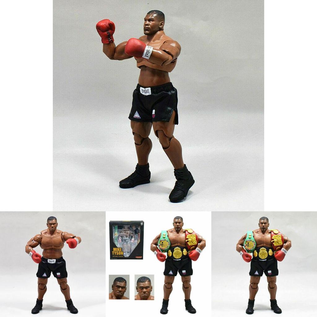 Timeless Design 1/12 Boxing Champion Mike Tyson 6" Action Figure Perfect For Display And Play