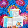 50Pcs/Box Mix Matchs Designs The Granny Square Card Decks Knitting Kit For Adults Diy Grandma Knitted Pattern Set