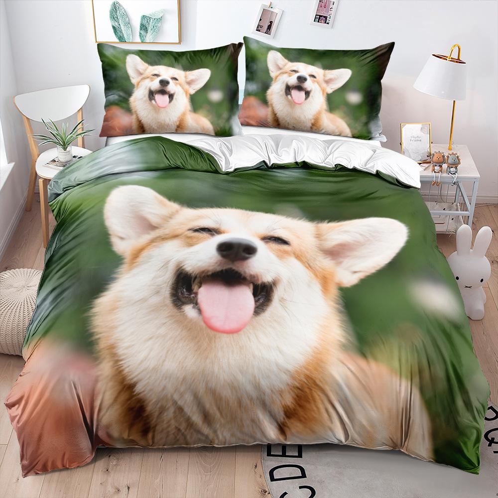 Impression technologie de la mode, impression numérique 3D, literie, housses de couette, taies d'oreiller, ensembles trois pièces