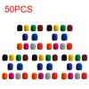 10-100PCS Microphone Windscreen Foam Cover Thick Mic Covers Foam Mic Pop Filter for Studio Interview Karaoke DJ  (10 Colors)