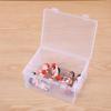 Jewelry Storage Box Practical Clear Storage Box with Lid Small Storage-Bins Transparent Storage Container for Organizing