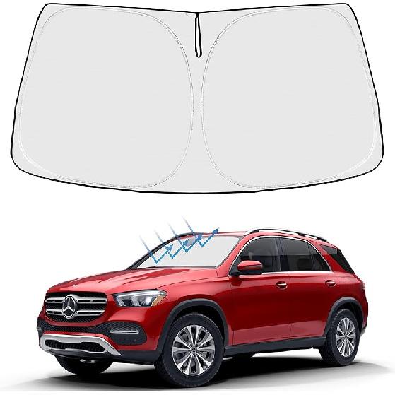 Proadsy 2025 Upgrade Front Windshield Sun Shade Foldable RAV4 Sunshade Protector Fit -2025 RAV-4 SUV Crossover, TRD Off-Road, LE XLE Premium Limited