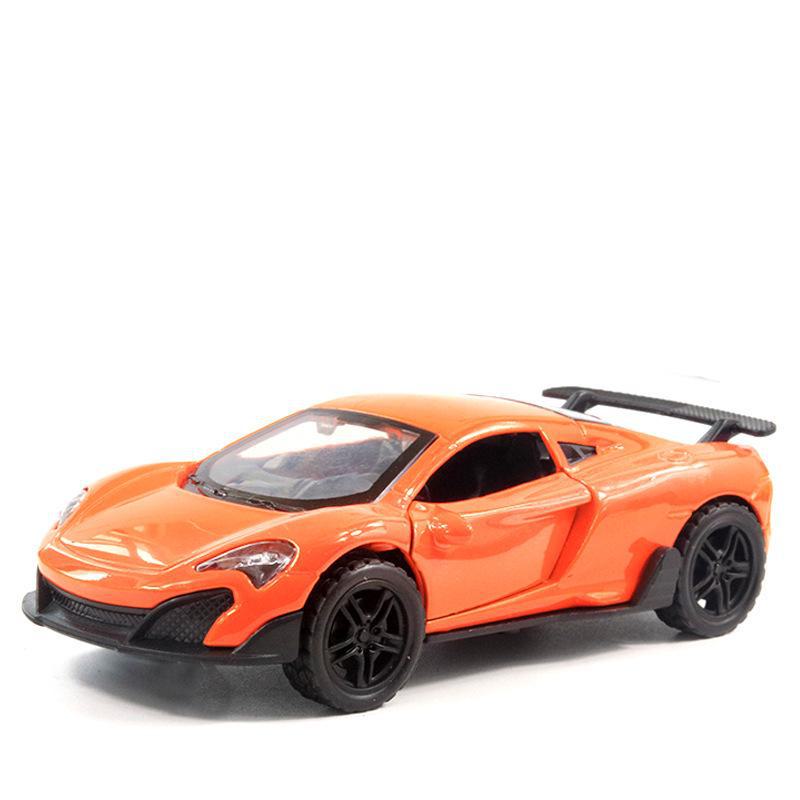 "Children's Off-Road Alloy Car Models with Open Doors - Sports Car Cake Decorations and Gifts for Boys"