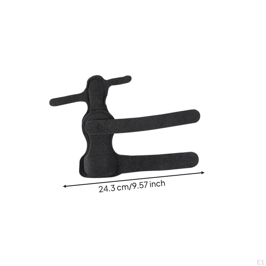Adjustable Finger Brace Hook and Loop Soft Textile