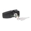 Armadio 24U Hasp in Metallo Verniciato Nero per Chiusura DK604 Serratura a Leva di Sicurezza Con Due Chiavi