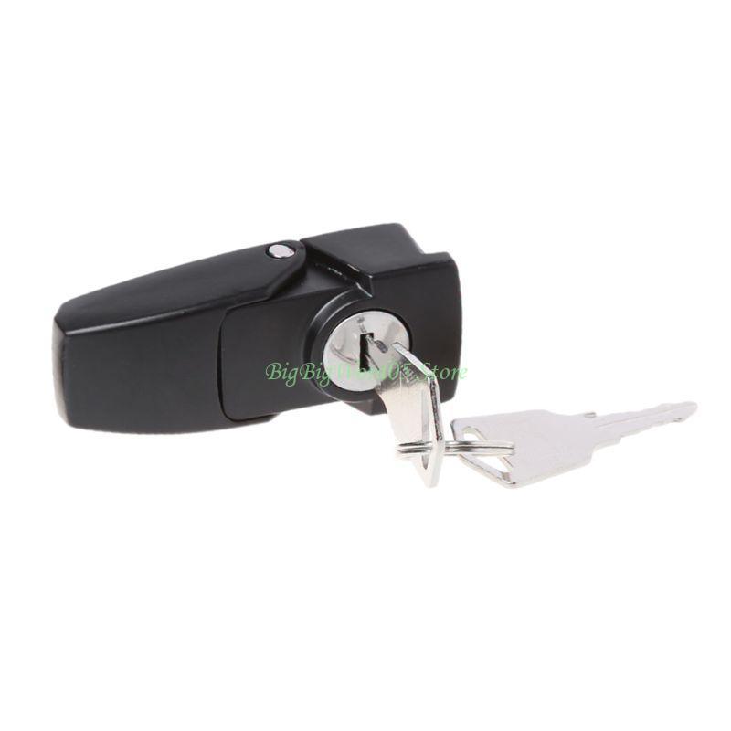 Armadio 24U Hasp in Metallo Verniciato Nero per Chiusura DK604 Serratura a Leva di Sicurezza Con Due Chiavi