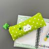 Star Pattern Pencil Case Double Layered Pen Pouches 2 Compartment Pencil Organizers Bag for Student Boy Girl School