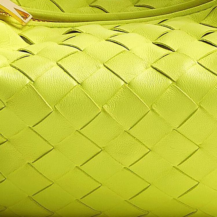 Bottega Veneta Mini Jodie Bag Acid Kiwi/Gold Women Top_handle Green 651876-VCPP5-7302