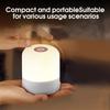 Touch Night Lamp 16 Modes LED Night Light Bedside Lamp USB Charging Night Light Ambient Light Soft Light Table Lamp for Kid Gift