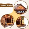 DIY Miniature Dollhouse Kit 3D Puzzle Model Hobbies Crafts Desktop Decor Handmade Doll House for