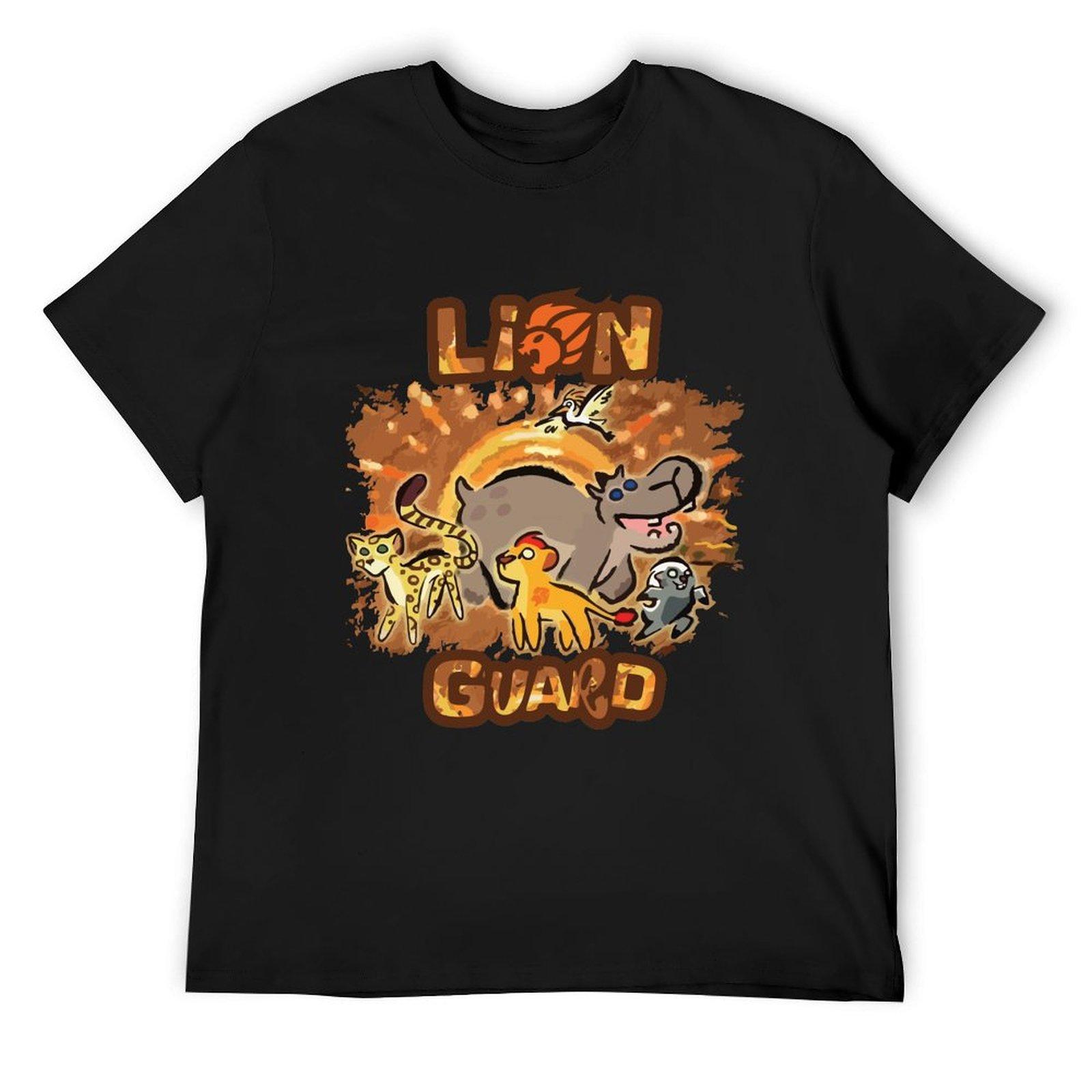 Lion Guard - Cave Painting T-Shirt funny shirt cotton topping cotton man t-shirts mens funny t shirts 4XL