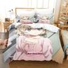 New Kawai Iwanaga Kotoko Beding Set Single Twin Ful Quen King-Sized Dimensionsd Dimensions Bed Linen Set Adult People Kid Bedrom Duvetcover Sets Anime