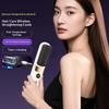 Convenient Cordless Hair Straightener Brush with LCD for Home or Travel Styling Anytime Anywhere