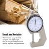 Pointer Display Thickness Micrometer 0-20mm Range Thickness Tester Tool  For Metals
