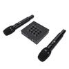 Wireless Microphone Karaoke Mixer System Dual Handheld Wireless Microphone for Sound Card Speaker Instrument