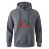 Autumn Sportswear Long Sleeve Gray Black Teens Hooded Sweatshirt Hoodie