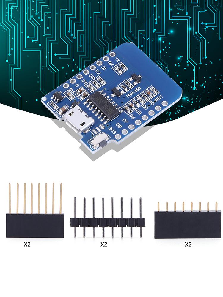 ESP-12F ESP8266 Internet Development Board Support OTA Launch Wifi Development Board for Arduino Compatible with WeMos