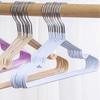 Clothes Hangers 10X Non Slip Hangers For Clothes With Shoulder Grooves Load-Bearing Wardrobe Storage For Skirt Ties Down Jackets