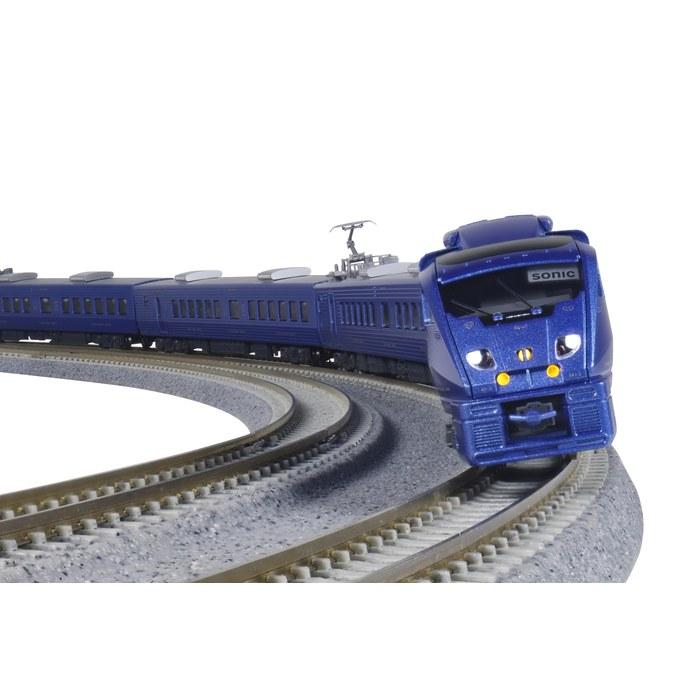 KATO N Gauge 883 Series "Sonic" Renewal Car (1st Batch) Basic Set (4 Cars) 1/150 10-2160 Multicolor