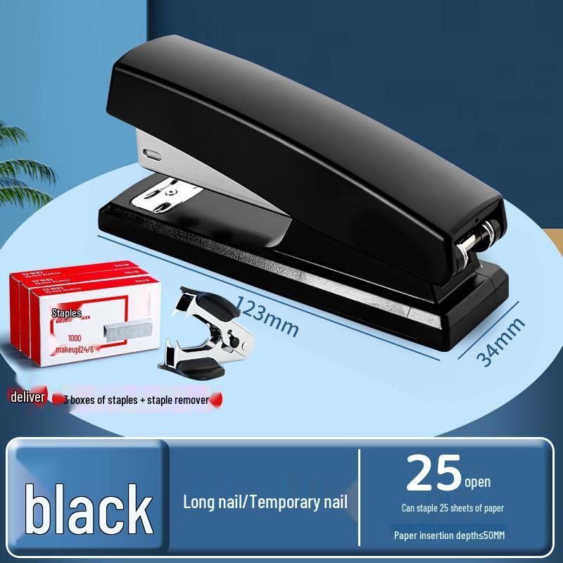 Universal Heavy-Duty Stapler - Labor-Saving, Thickened Design for All Sizes (Large, Medium, Small)