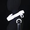 Adjustable Tie Ruffled Collar Retro For Victorian Age Costumes and Cosplay Halloween Accessory Versatile Collar