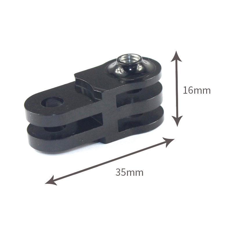 GoPro Sports Camera Aluminum Adjustment Arm Extension Rod Connector чёрный