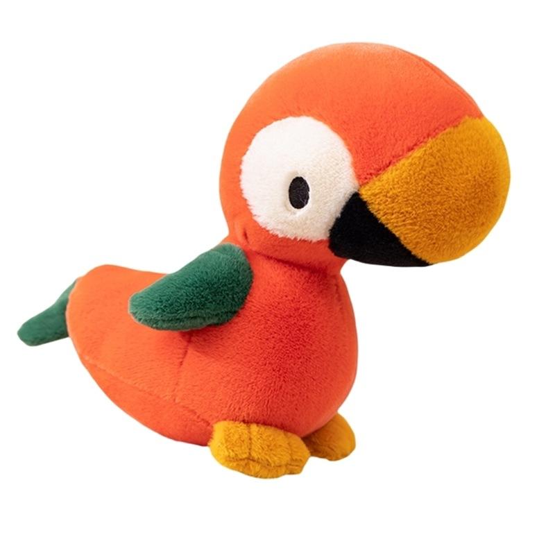 Colorful Toucan Parrot Plush Toy Stuffed Animal Zoo Souvenir Ornament Gift