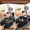 Non-Slip Multifunctional Espresso Tamper Station | ABS 51-58mm Universal for Tamper, Distributor & Portafilter