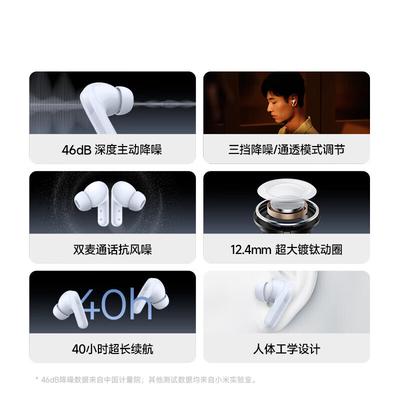 Xiaomi Redmi Buds 5 Wireless Bluetooth Earbuds