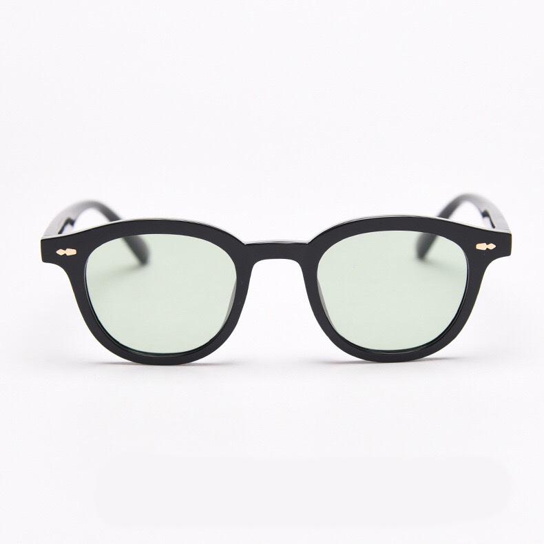Trendy Women's Retro Round Frame Anti-UV Sunglasses