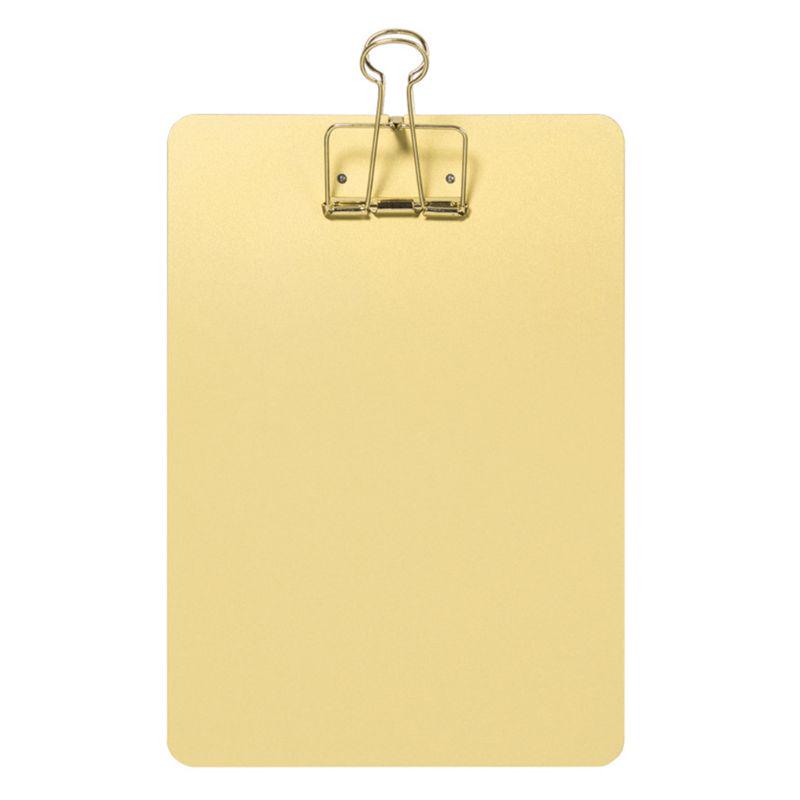 

Металлический блокнот для письма, папки для документов, держатель для документов, школьные канцелярские принадлежности, 3 цвета