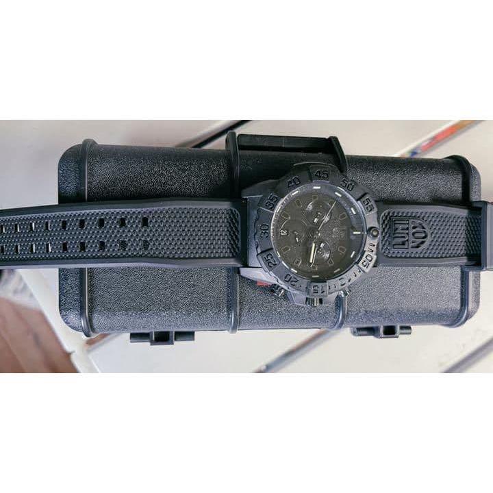 Used Ultra Limited Edition!! Luminox Navy SEALs Chronograph 3580 Analog