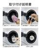 AYDMY Rare Handmade Jimny Gas Filler Cap Cover (Silver) [Used]