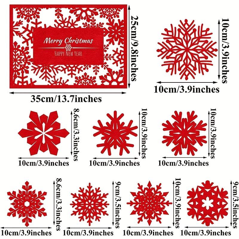 Felt Christmas Placemats Coasters El Restaurants Family Friendly Placemats Halloween Felt Placemats