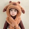 Capybara Hat & Scarf with Moving Ears - 2025 New Winter Style for Kids