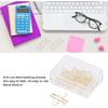 Airplane Shaped Paper Clips, 100Pcs Mini Cute Paperclips Portable Electroplated Metal Office Clips for Document Sorting and Organizing Office School