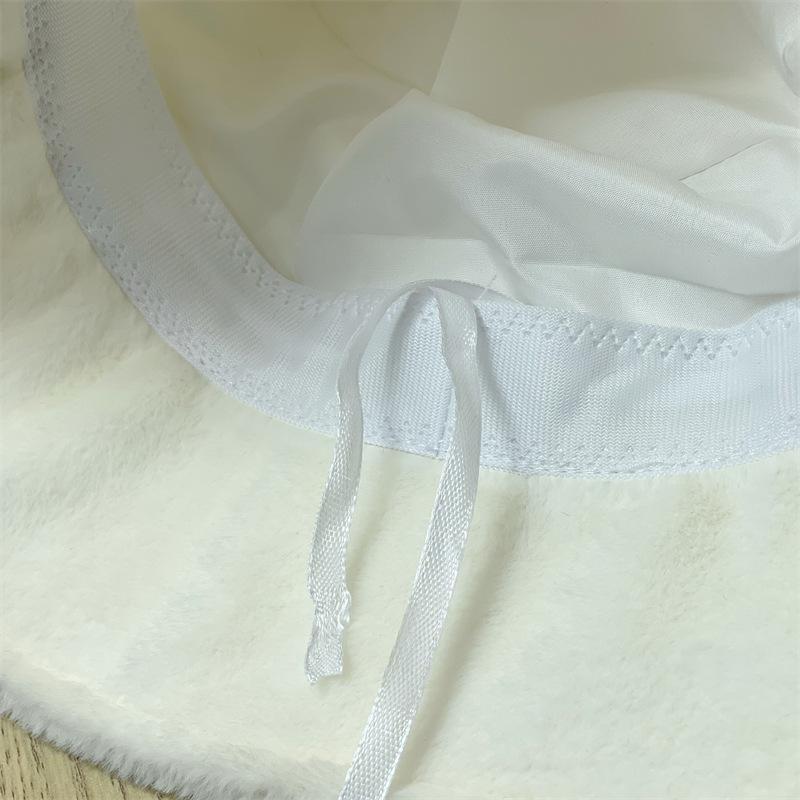 Plush Hat Women's Autumn and Winter Bucket Hat Thermal Basin Hat Top Hat Bucket Hat