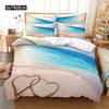Beaches And Waves Bedding Set Duvet Cover Set 3d Bedding Digital Printing Bed Linen Queen Size Bedding Set Fashion Design