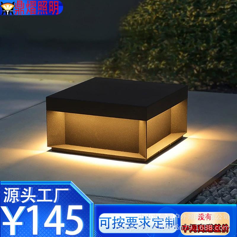 

Водонепроникний сонячний стовпчик для воріт, подвір я та саду Small 15.5CM/Warm White/Electric