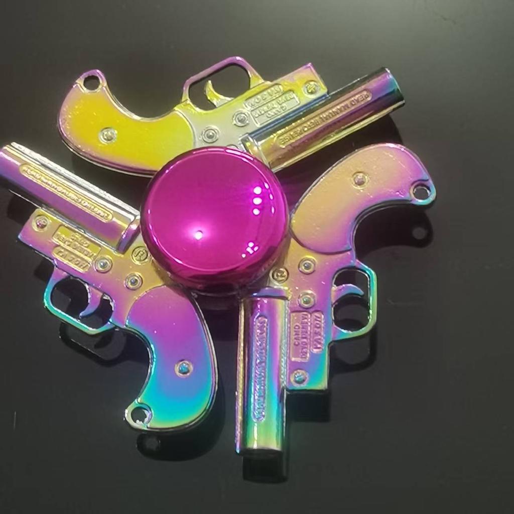 New Style Colorful Alloy Fidget Spinner Gradient Color R188 Mute Bearing Edc Metal Hand Spinner Adult Stress Relief  Fidget Toys