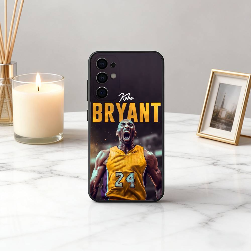 

Basketball K-Kobe B-Bryant-KB Phone Case For Samsung S25,S24,S21,S22,S23,S30,Ultra,S20,Plus,Fe,Lite,Note,10,Black Cover Samsung S24