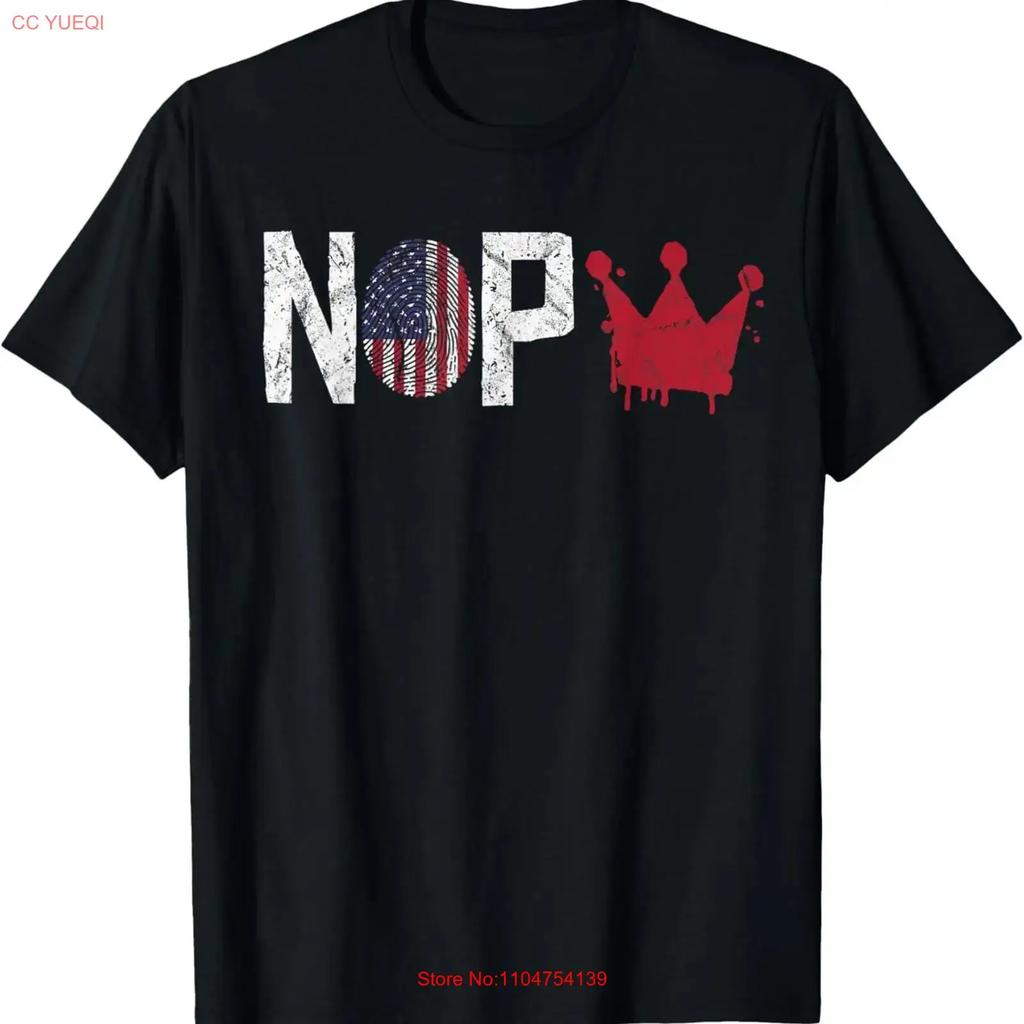 No Kings Since1776 Patriotic USA Flag 4th Of July T Shirt Vintage Washed Stretched Homme Breathable Streetwear Stylish Soft