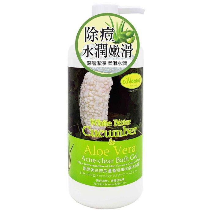 O'Naomi White Bitter Cucumber & Aloe Vera Acne-Clear Bath Gel 800Ml