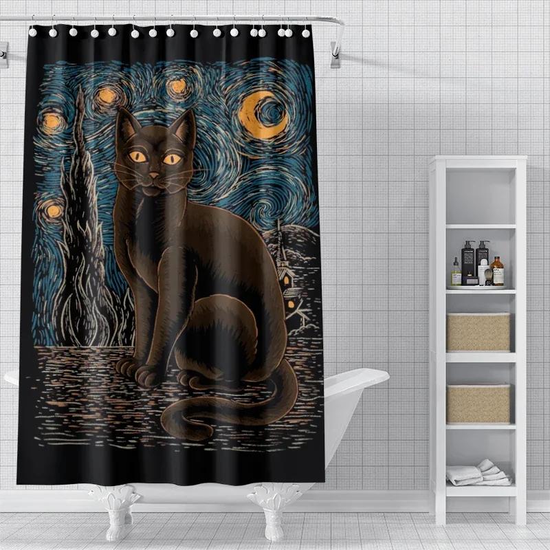 Home Shower Curtains For Bathroom Waterproof Fabric Modern Nordic Style Bathroom Curtains Shower Curtain 180X200 240X180 Aaaa